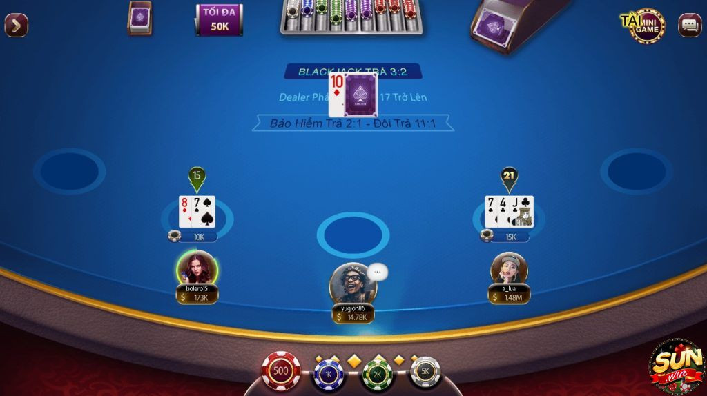 Giới thiệu về Blackjack Sunwin